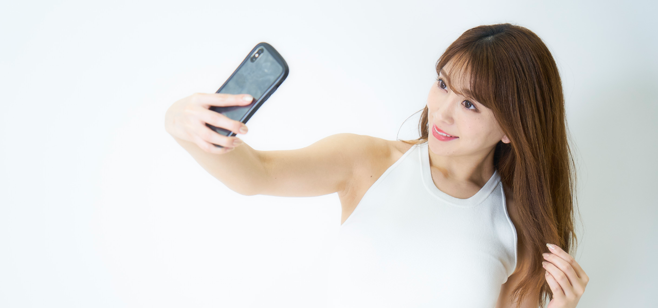 その場で写真撮影